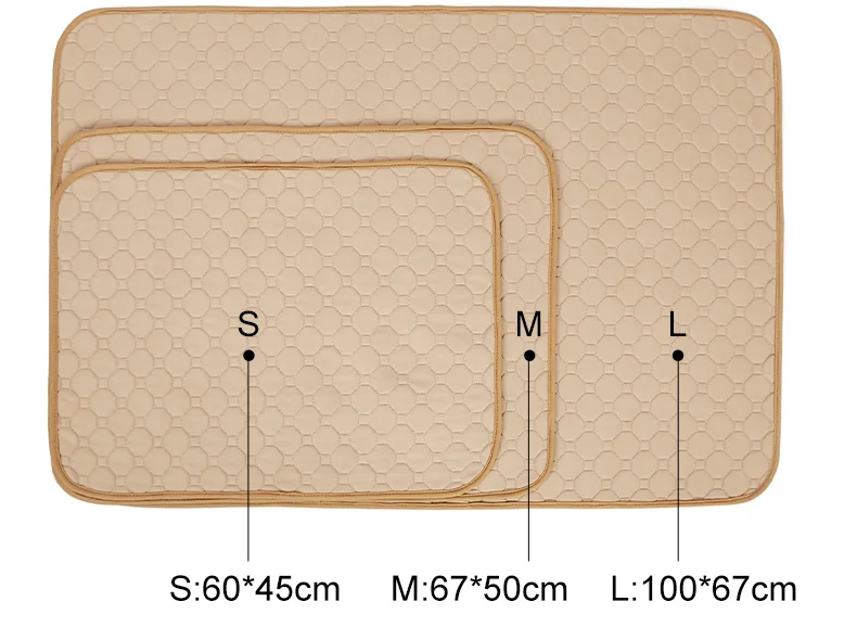 Многоразовый Впитывающий Коврик для собак, Тренировочный Коврик для щенков, пеленки, спальная кровать для домашних собак, впитывающий воду подгузник