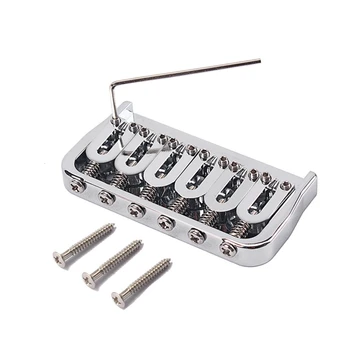 

6-String Electric Guitar Saddle Bridge / Metal Fixed Bridge