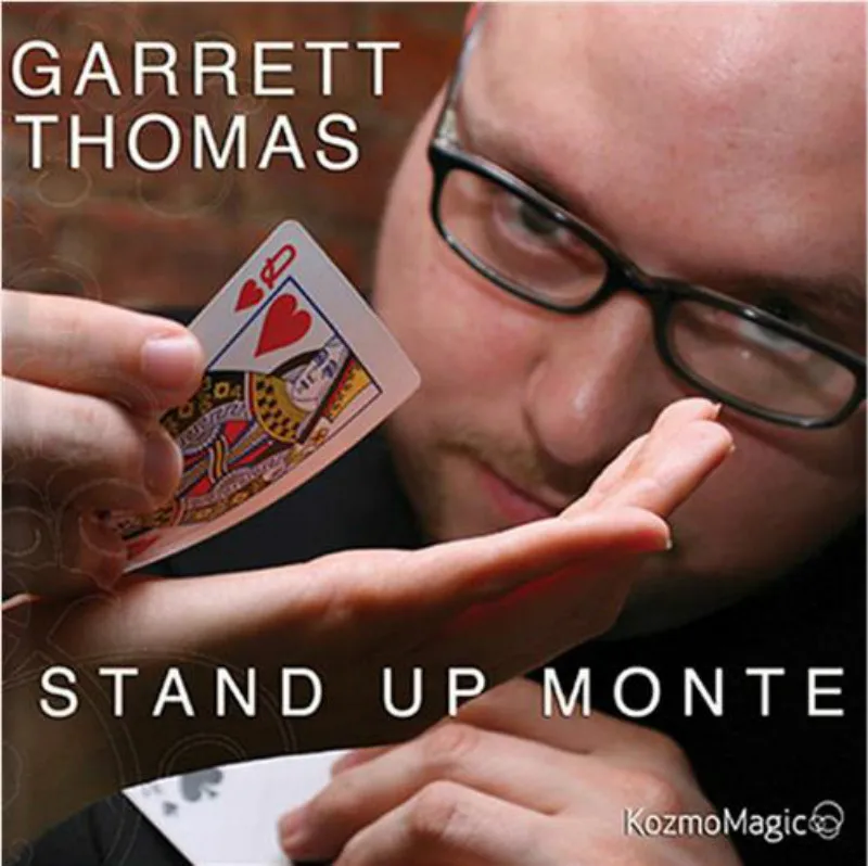 Стенд Монте(Gimmicks и DVD) от Garrett Томас волшебные трюки, волшебные карты, иллюзии, крупным планом Magia, реквизит, карты волшебника