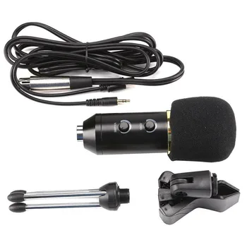 

Professional USB Microphone Condenser Desktop Condenser Recording Microphone DJ Karaoke Studio Podcasting Recording Singing