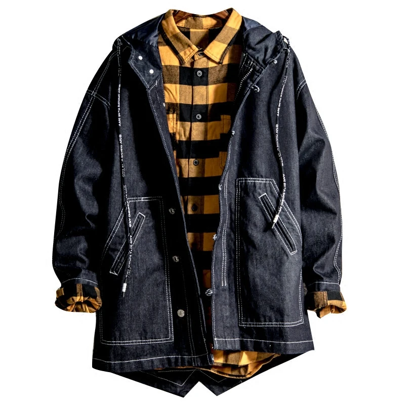Denim Jas Mannen Winter Mode Patchwork Japanse Streetwear Denim Vintage Jas Heren Jassen Jonge Mannen Kleding 2019 II50NSJK Denim Jas Mannen Winter Mode Patchwork Japanse Streetwear Denim Vintage Jas Heren Jassen Jonge Mannen Kleding 2019 II50NSJK