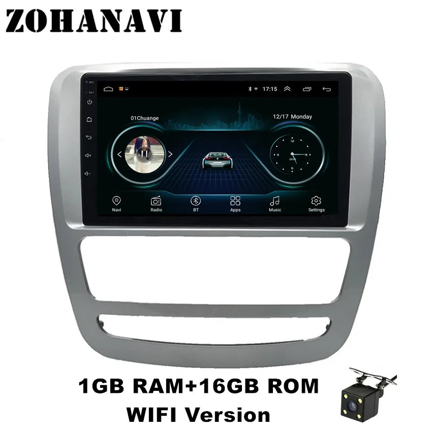 1G 16G Camera ZOHANAVI Android 9,0 2.5D gps навигация радио для JAC T6 T8 автомобильный dvd-плеер головное устройство Радио Стерео магнитофон - Цвет: 1G 16G Camera