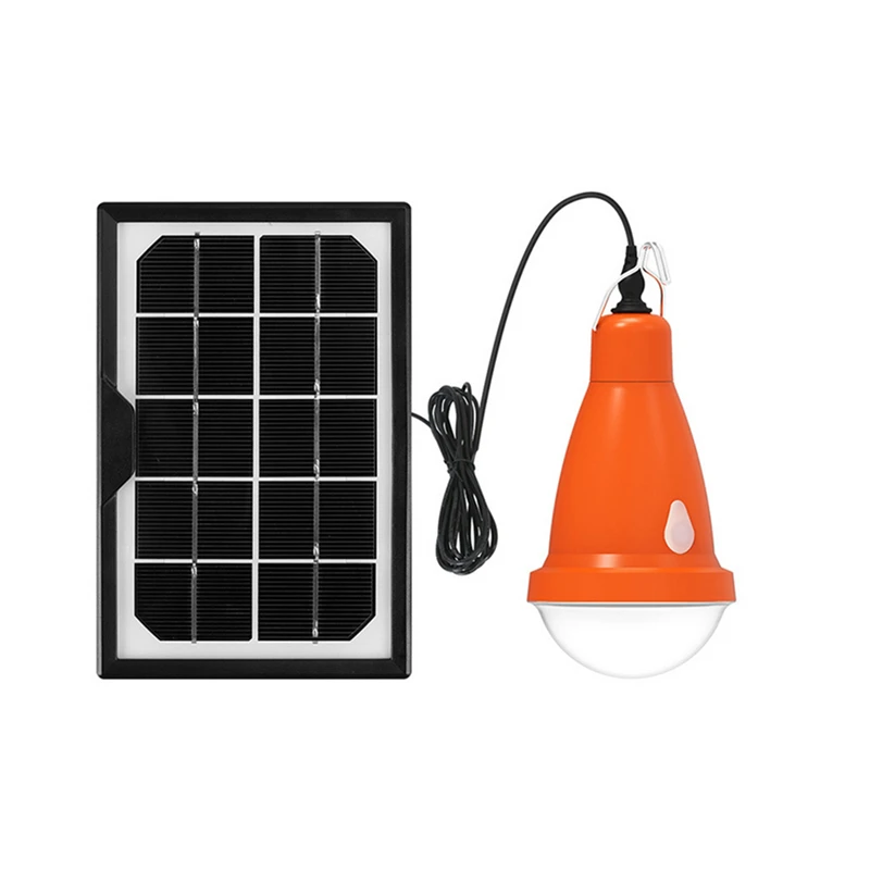 

Solar Panel USB Rechargeable 3 Modes Camping LED Bulb Remote Control Waterproof Outdoor Emergency Light Garden Hiking Home Lamp