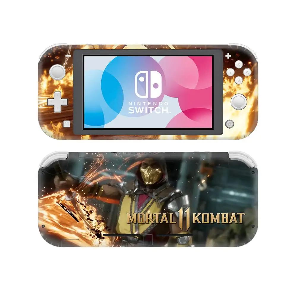 YSNSL0654 Mmoral Kombat 11 наклейка на кожу для nintendo Switch Lite Защитная консоль чехол Joy-con NAND Switch Lite NSL наклейка на кожу - Цвет: YSNSL0654