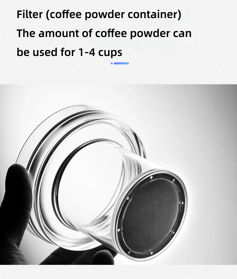 CAFEDE KONA капельная, для воды и льда холодный заварочный чай/Кофеварка голландский холодный заварочный 450 мл/15 унций холодный заварочный горшок голландский кофе