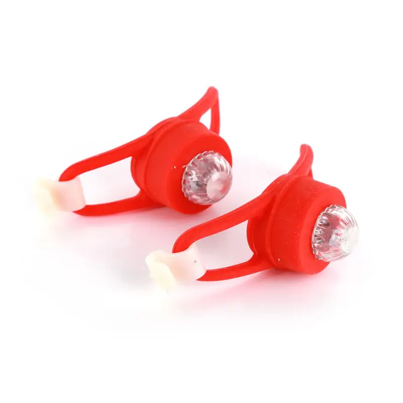 

Bicycle Lights Waterproof Double LED Frog Tail Cycling Front Rear Rail Lighting Outdoor Night Riding Bike Safety Warning Light