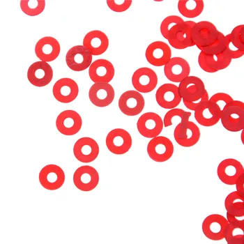 

100 Pcs Red Motherboard Screw Insulating Fiber Washers Practical