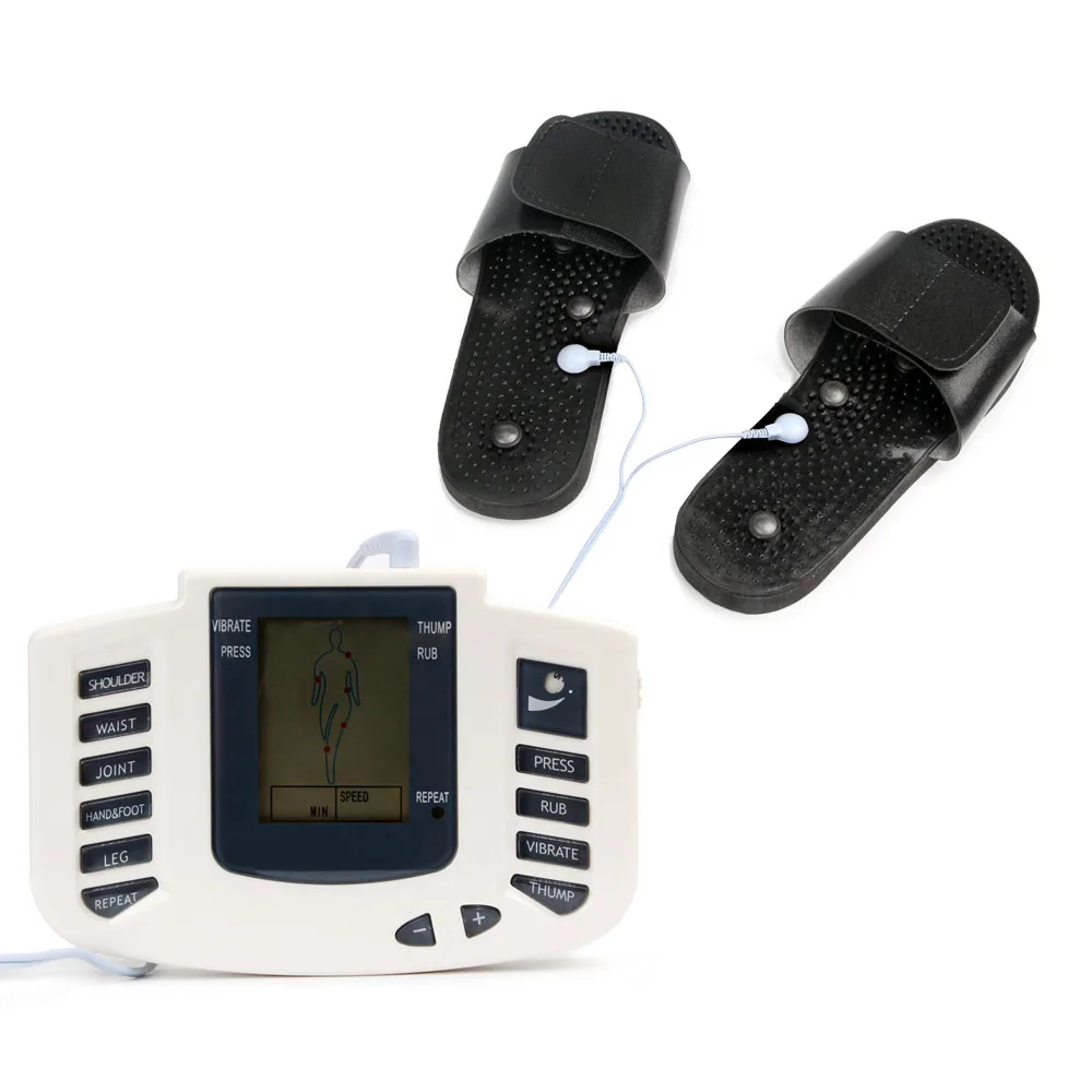 ems acupuntura massagem corporal máquina de terapia digital electrostimulator