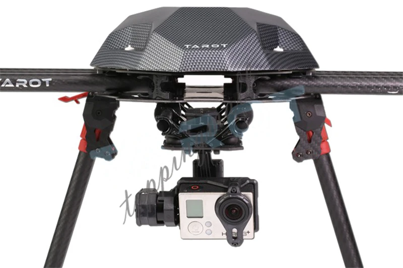 Tarot T4 3D двойной амортизатор Gimbal для Gopro Hero4/3 +/3 TL3D02 50% скидка|gimbal for gopro|tarot t4-3dshock absorber