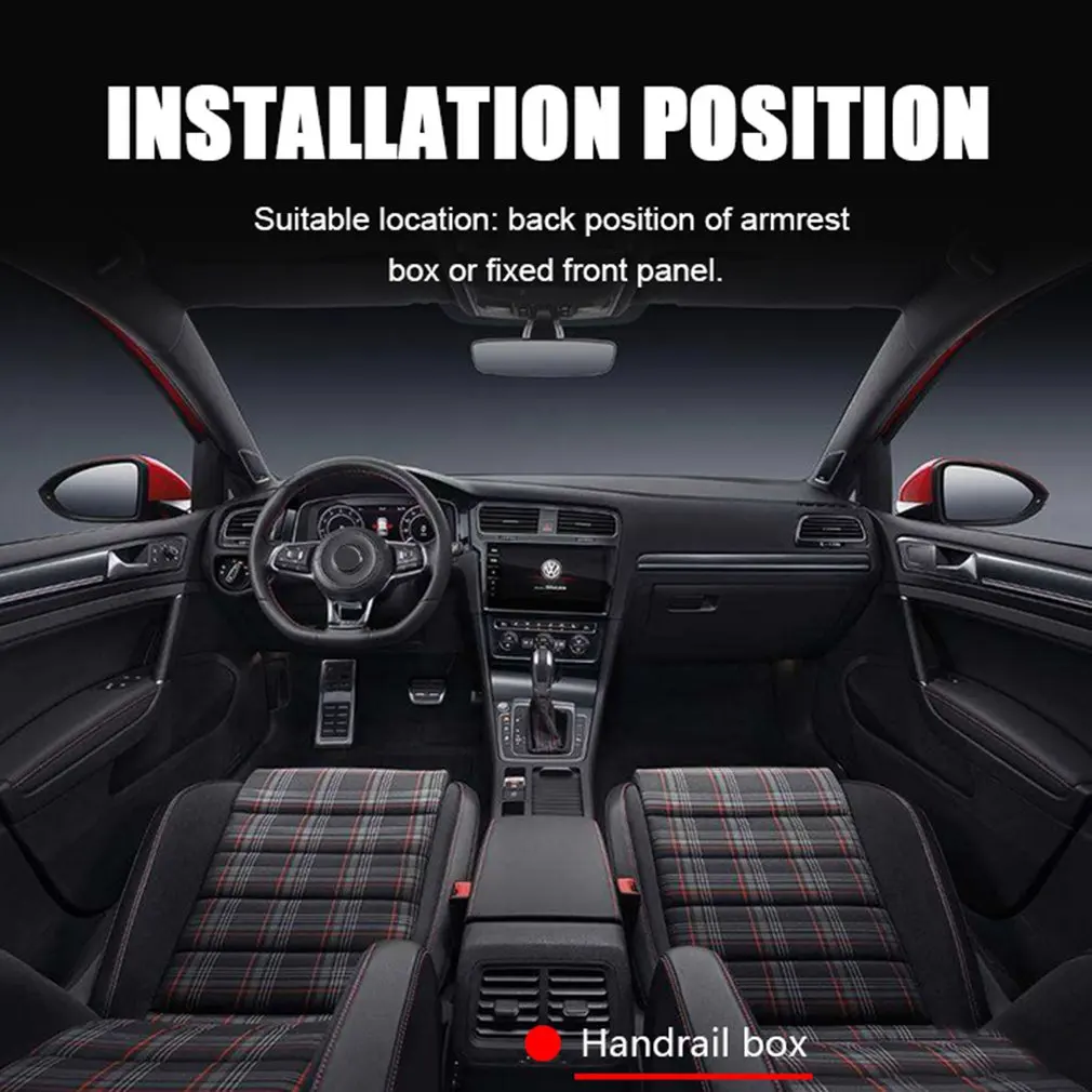 Car Interior Modification Car Ceiling Lamp Armrest Box Starry Meteor Lamp Starry Projection Spotlight