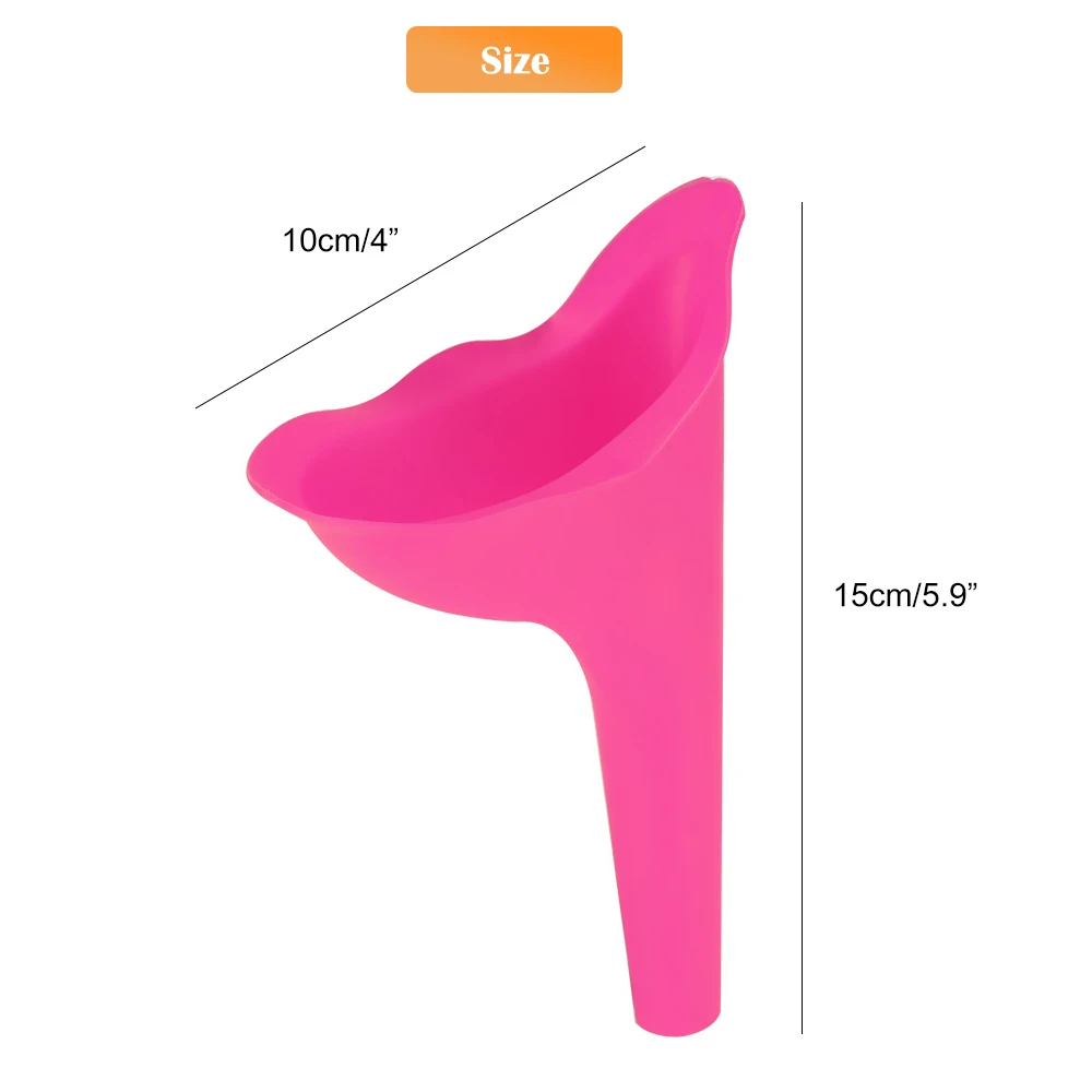 Удобные высококачественные портативные женские походные мочи устройство Воронка-писсуар женский дорожный туалет для мочеиспускания женские мягкие