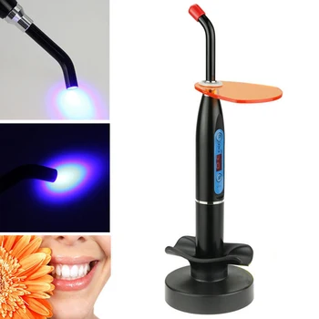 

Photographic Lighting Wireless Cordless Rechargeable Dental Orthodontics Built-in LED Curing Light Machine Cure Lamp