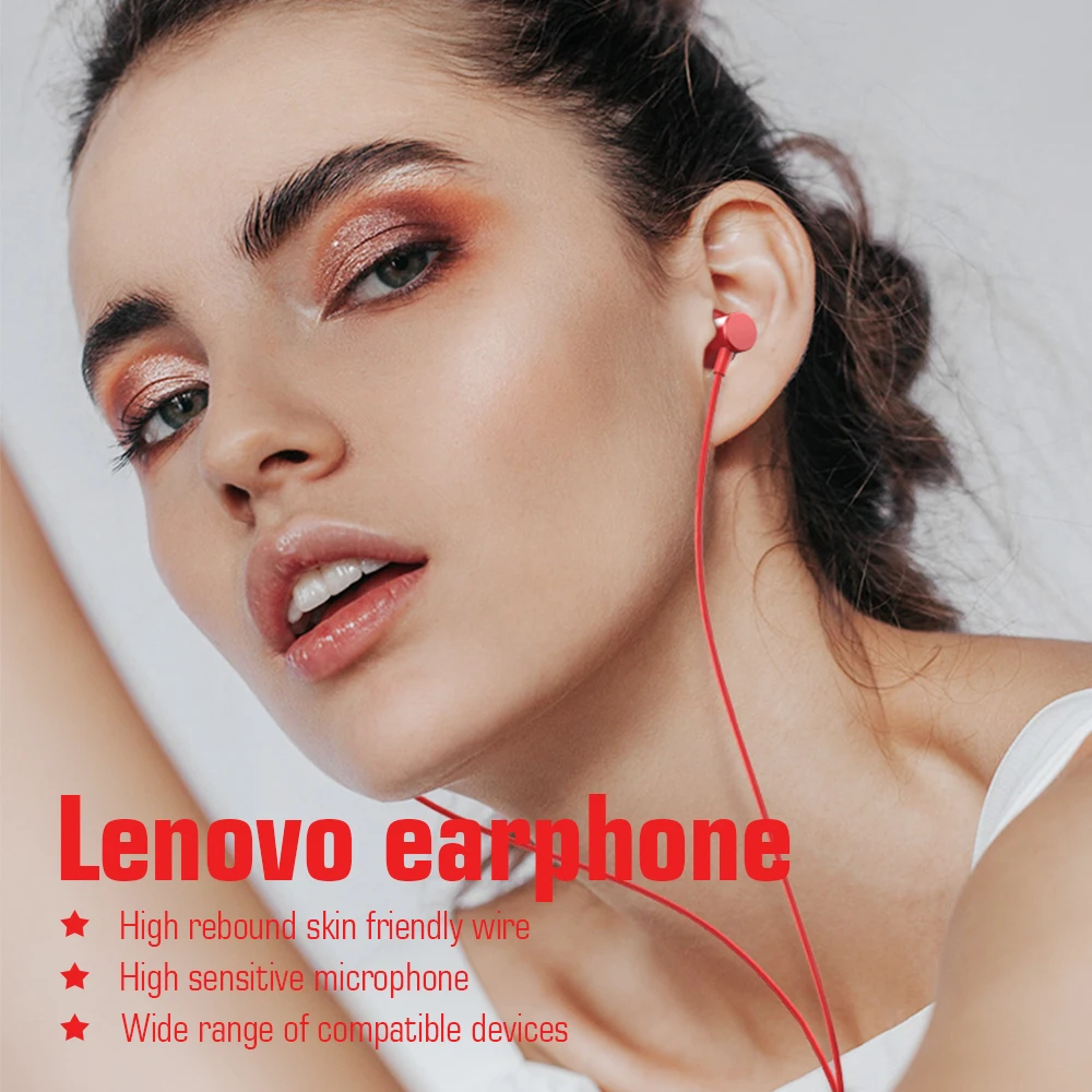 Auriculares De Audio Lenovo Hf130 Tapones Para Los Oídos Los Auriculares De Audio Lenovo Hf130 Tapones Para Los Oídos Los