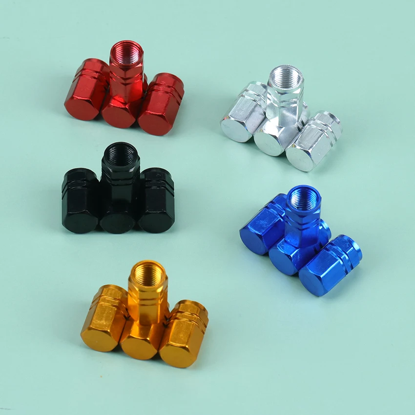 8 Pièces Capuchon De Valve Auto En Aluminium Bouchons De Tige De Valve De Pneu Capuchon De Valve Auto Avec Joint Pour Voitures Suv Velos Camions Motos Rouge 89626812