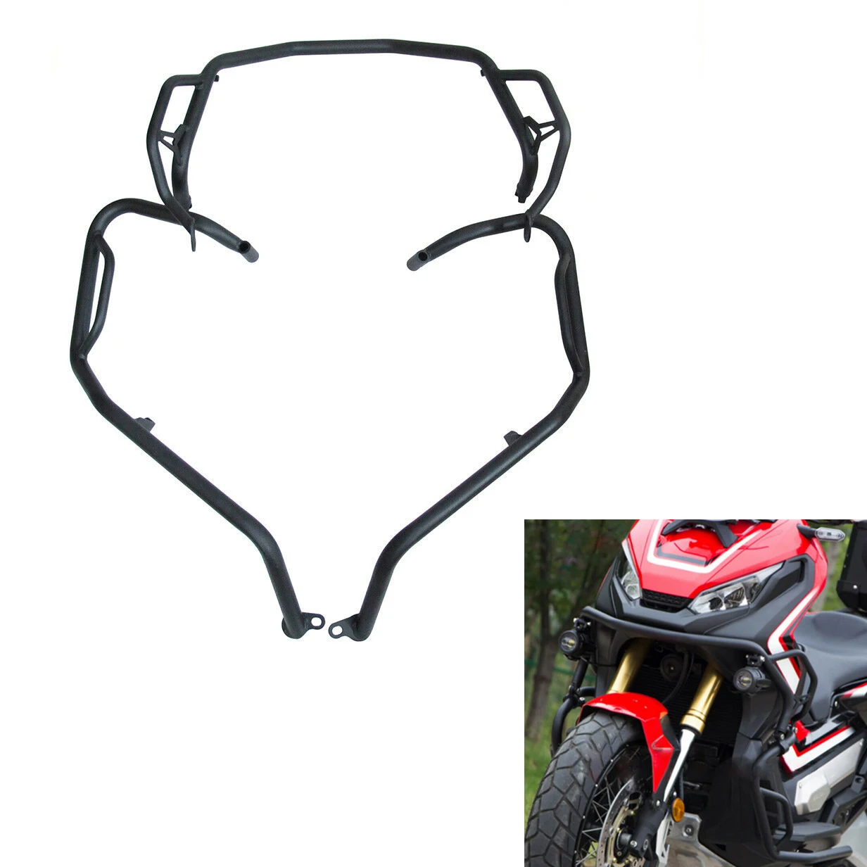 

Верхняя + Нижняя защита двигателя мотоцикла, бампер, защита рамы для HONDA X-ADV 750