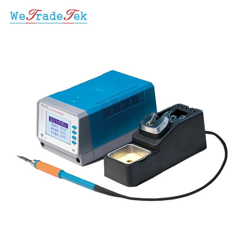  T12-11 Lead Free Soldering Station Intelligent Temperature Control 3 Seconds Fast Heating Auto Slee