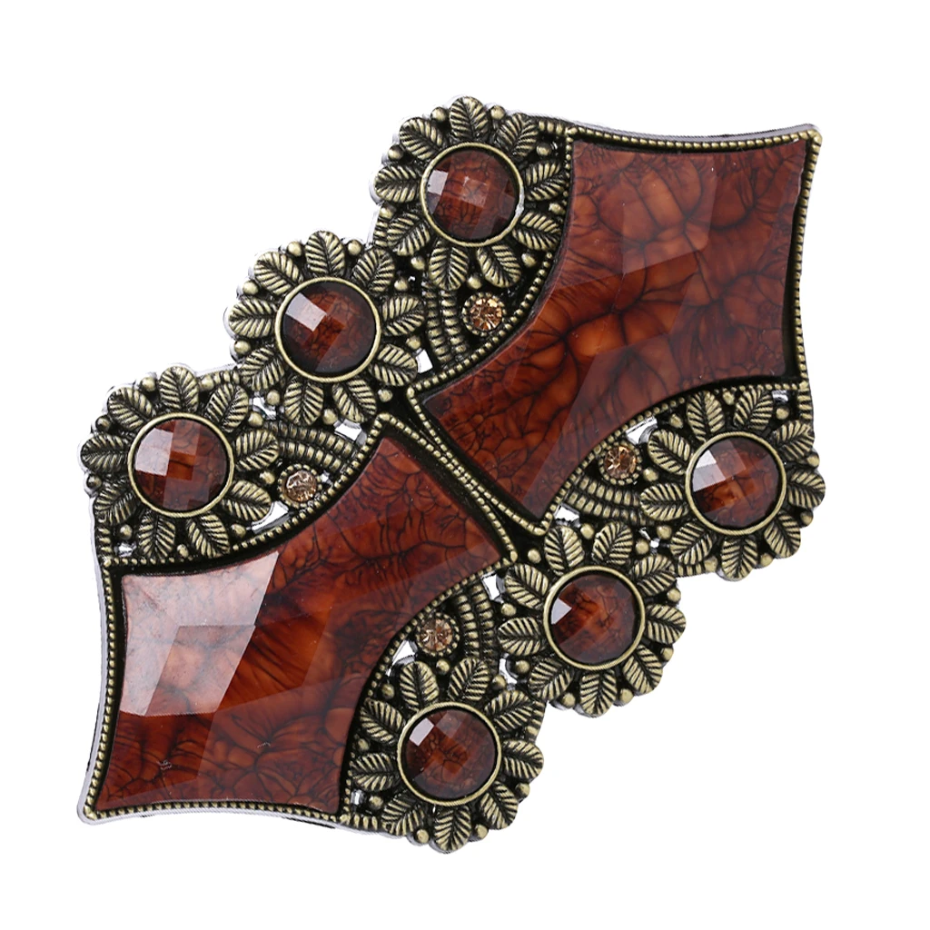 Women Vintage Belt Buckle Western Indian Cowboy Buckle Loop Bohemian Style