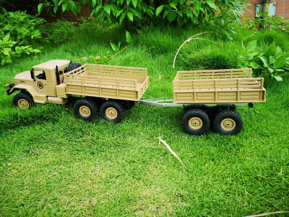 

HobbyLane 4 Wheel Trailer Toy A Series of WPL Truck Accessories for WPL B14 B16 B24 C14 C24