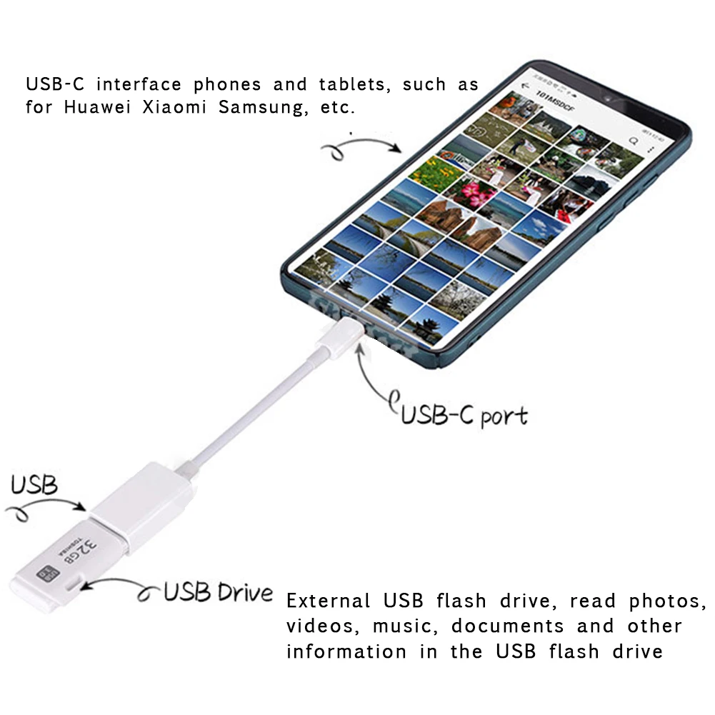 Компьютер ноутбук планшет телефон с функцией OTG type-C к USB 3,0 адаптер USB-C к USB 3,0 OTG конвертер USB-C к USB OTG адаптация