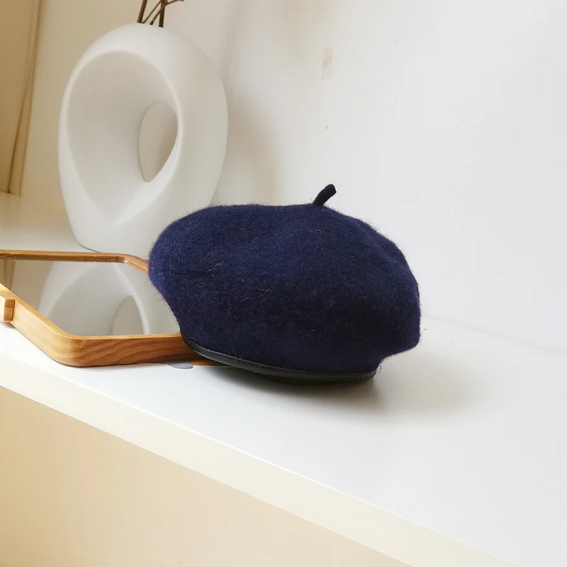 StyleG H3536 женский берет, Ретро стиль, простая Осенняя зимняя теплая британская винтажная шапка для художника, Женская Высококачественная Модная студенческая Повседневная шапка - Цвет: StyleG