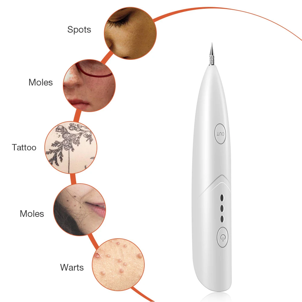 Penna Salon Plasma Pen Black Dots Aspirapolvere Laser Rimozione Lentiggini Macchina Pelle Talpa Macchie Scure Viso Verruche Tag Tatuaggi Remover_voghion.com