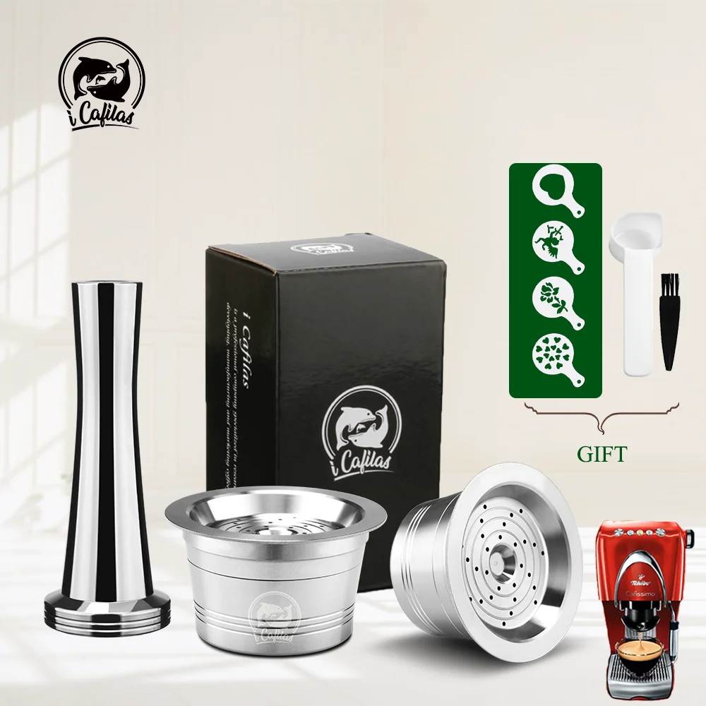 ICafilas многоразовые Tchibo Cafissimo классические кофейные капсулы Pod фильтры для