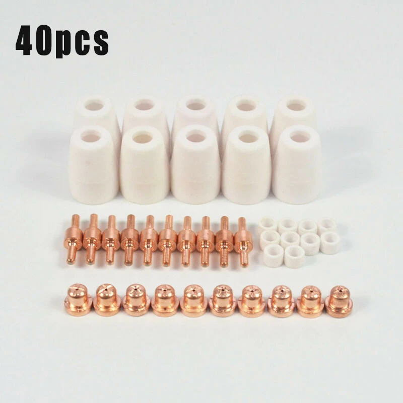 

40/46/70/75/85pcs Set Air Plasma Cutter Consumables Kit For LT5000D CUT40 Accessories Tools Connector New