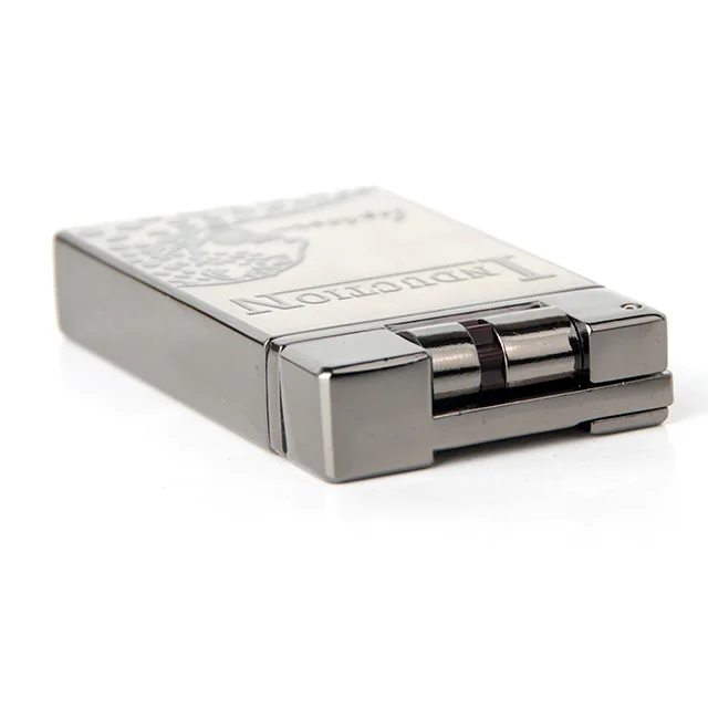 New Compact Jet Lighter Gas Torch Lighter Flat Windproof Metal Cigar Lighter 1300 C Butane Lighter Cigarette Accessories