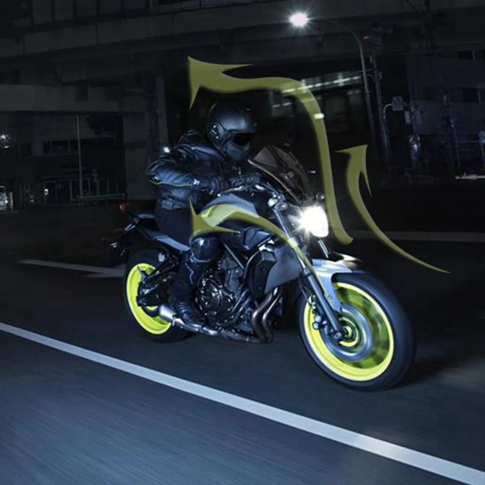 Лобовое стекло мотоцикла ветровое стекло с монтажным кронштейном для YAMAHA MT07 MT 07 FZ-07 FZ07 FZ 07 ветровой дефлектор