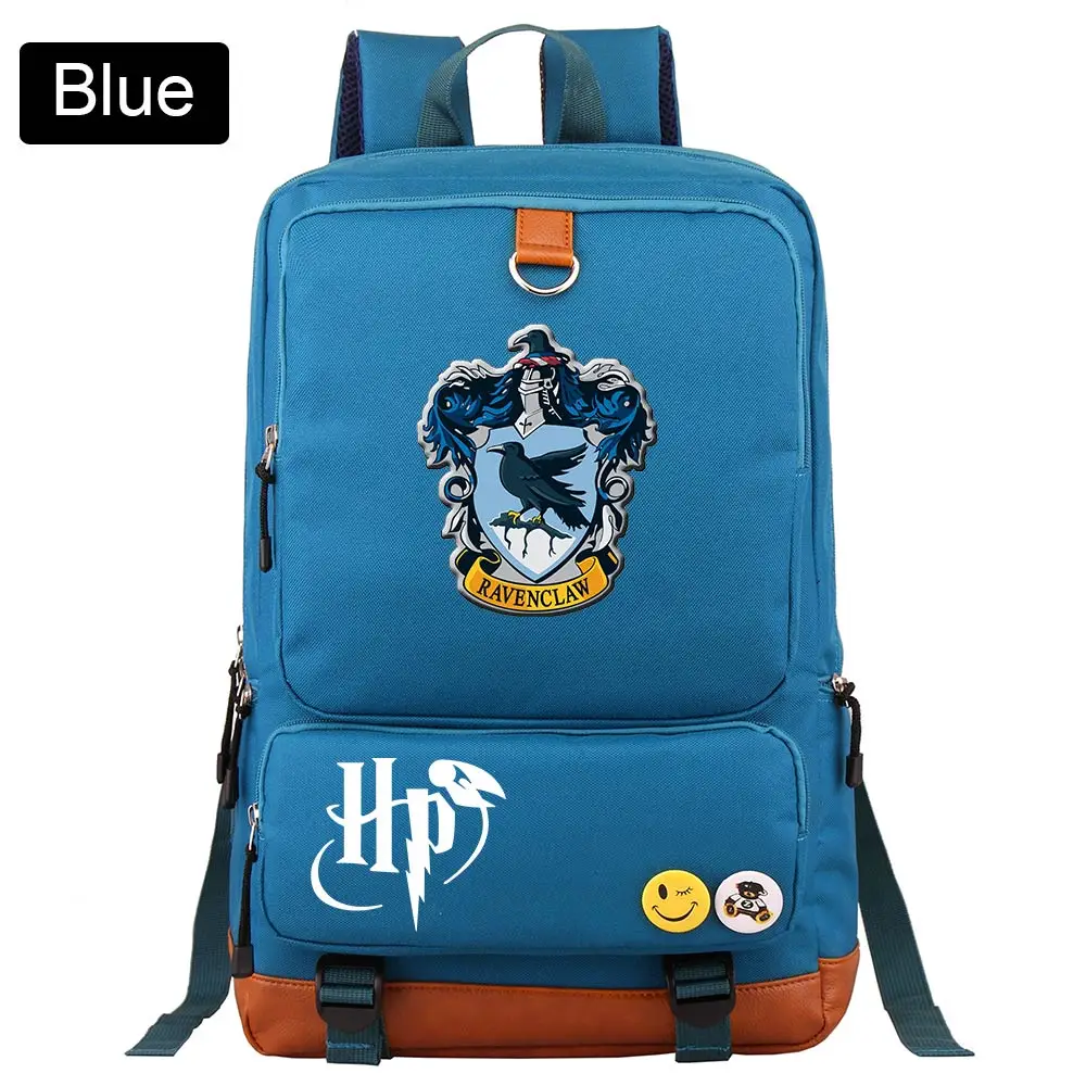D0301 волшебный школьный Лев Гриффиндор для мальчиков и девочек, школьная сумка для женщин, рюкзак для студентов, подростков, школьные сумки, лоскутный мужской рюкзак - Цвет: D03-21