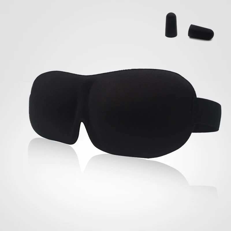 3d маска для сна из пены с эффектом памяти Затемняющая дорожная портативная