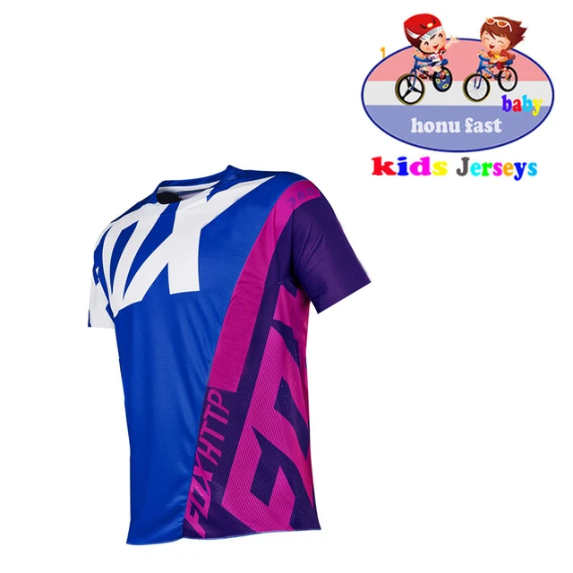 Kids Off Road ATV Racing T-Shirt AM RF Bicycle Cycling Bike FxoDownhill Jersey Motorcycle Jersey Motocross MTB DH MX Ropa D Boys fox Downhill10