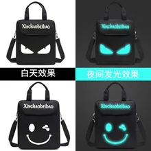 

Luminous Remedial School Bag Kid's Handbag Elementary and Middle School Bag Students Children's Canvas Bag Children's Backpack