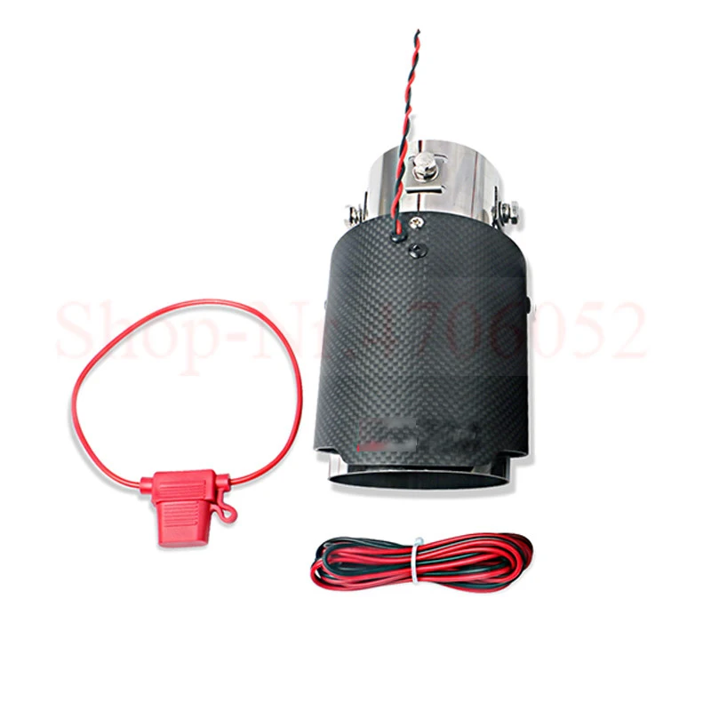 Автомобильный глушитель для выхлопных газов Универсальный светодиодный из