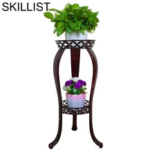 Salincagi Mensole Per Fiori Декор железа Terrasse украшения цветок стенд балкон растения на балконе полка