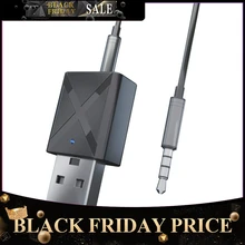 2 в 1 Bluetooth 5,0 передатчик приемник 3,5 мм беспроводной стерео аудио адаптер R15