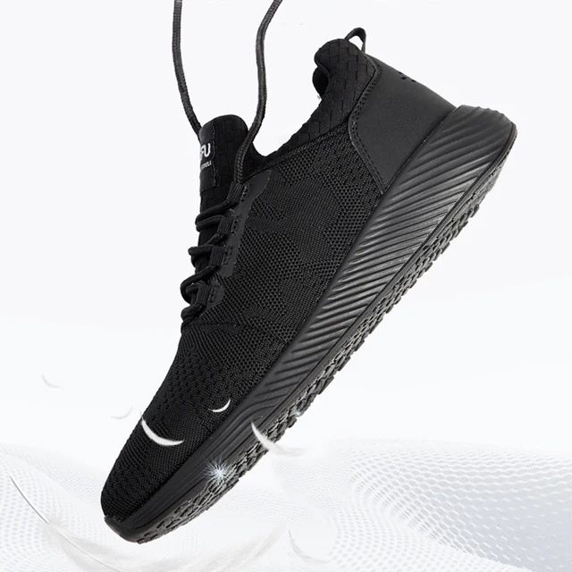 Air Mesh Steel Toe Work Sneakers