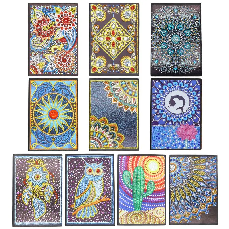 Creative DIY Diamond Painting Special Shaped Notebook Diary Book A5 Embroidery Cross Stitch Craft Gift Creative DIY Diamond Painting Special Shaped Notebook Diary Book A5 Embroidery Cross Stitch Craft Gift