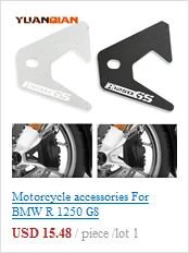 Motorcycle 25mm Crash Bar Bumper Engine Guard Protector Decorative Block FOR BMW R1250GS R 1250 GS R1250 GS Adventure 2019-2021