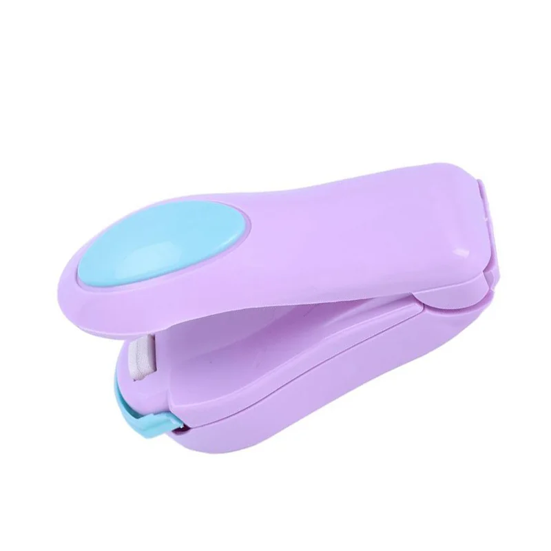 Mini Electric Heating Press Flat Irion Portable Easy Operation Handy Capper Clip Sealer Machine For Food Storage