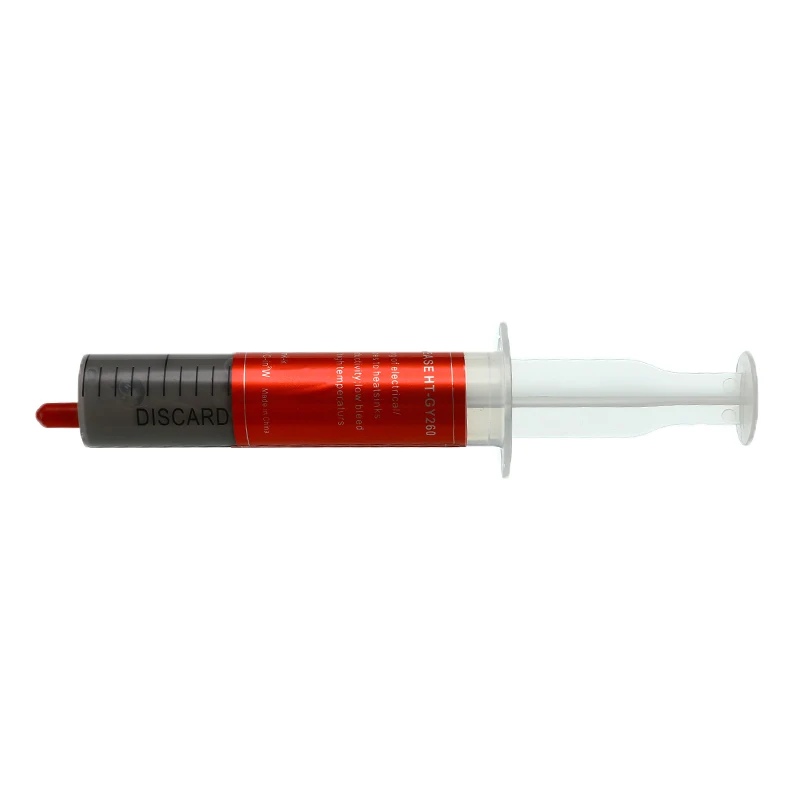 1pcs Syringe Thermal Grease Gray CPU Chip Heatsink Paste Conductive Compound ABS Cooling Radiator Cooler for PC 30g