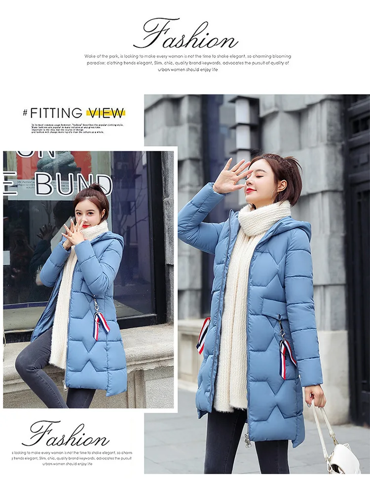 Abrigos Mujer Invierno новая Парка хлопковая стеганая куртка с капюшоном теплая зимняя куртка для женщин однотонное зимнее пальто для женщин s
