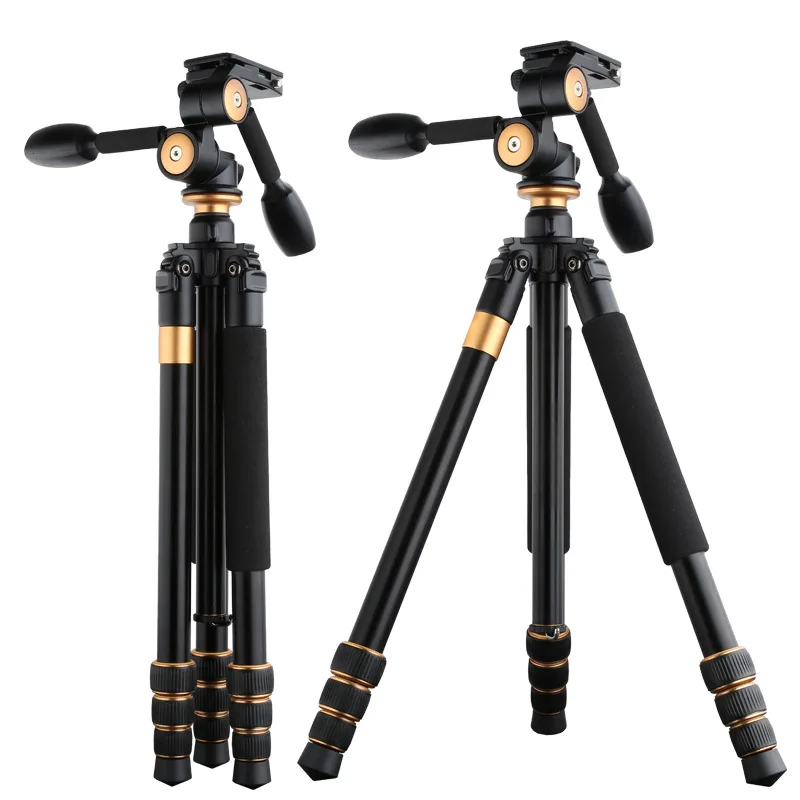 

QINGZHUANGSHIDAI Q479 Single-lens Reflex Camera Digital Photography Camera Tripod Stable Video Camera Double Handle Operation Ho