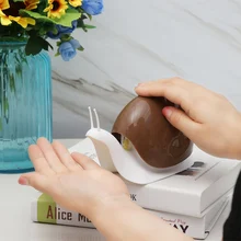 Диспенсер для шампуня в форме улитки герметичный насос мыло для рук Бутылка для лосьона контейнер для душа гелевые тюбики