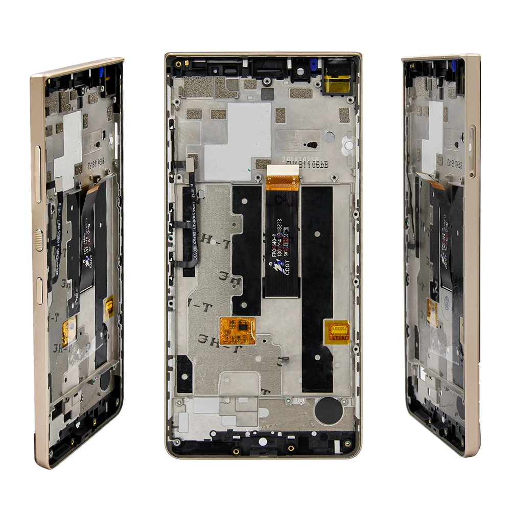 4,5 ''для Blackberry Key 2 LE ЖК-экран дигитайзер сенсорный+ Золотая рамка для Key 2 LE lcd