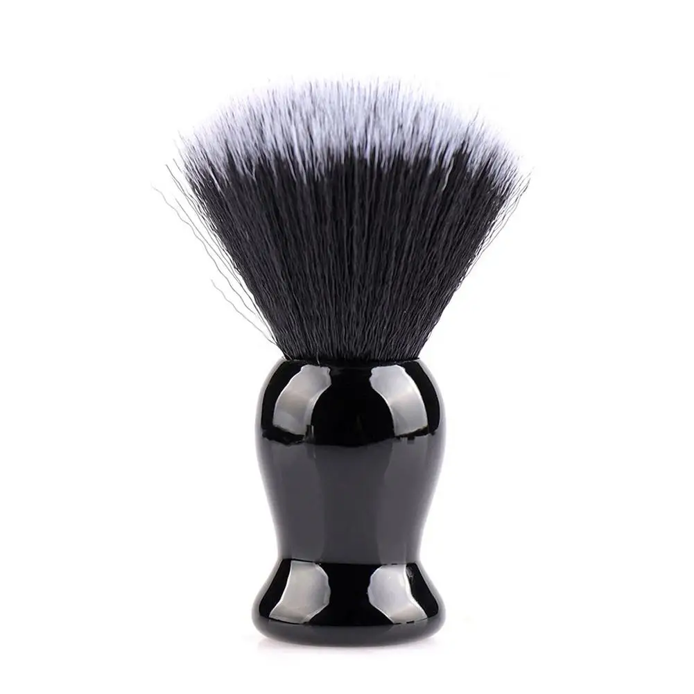 MensShavingBrushWithABSHandleSalonBarberSoapFoamingBeard