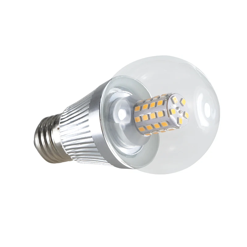 bombilla led e14 E27 B22 corn bulb glass Dc 10v to 60v low voltage 2835 8W 12 24 36 48 60 v volt A60 glass bubble ball spotlight