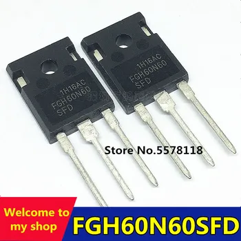 

5PCS FGH60N60 FGH60N60SFD 60N60SFD 60N60 TO-247 600V 120A IGBT 100% New