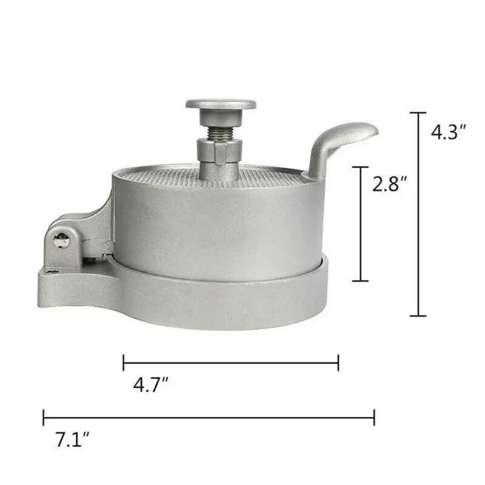 Burger Press Hamburger Patty Maker Mold Meat Aluminum Alloy Non-Stick Kitchen