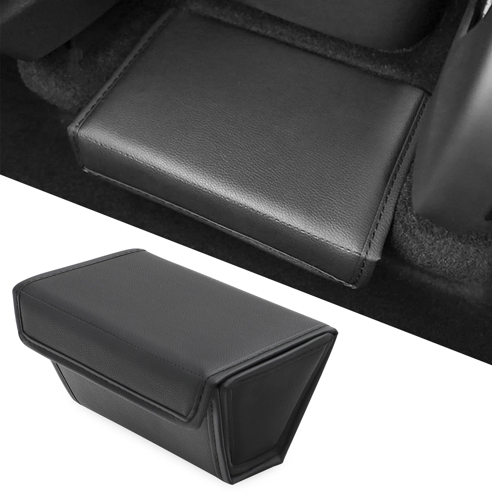 Tesla Model Y Leather Back Seat Under Storage Box Increase Space